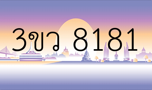3ขว 8181